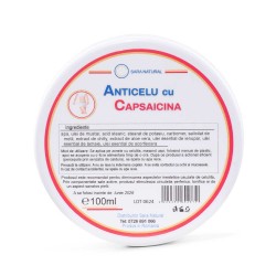 CREMA ANTI-CELU CU CAPSAICINA 100 ml CREMA ANTI-CELU CU CAPSAICINA 100 ml
